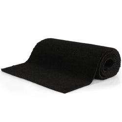 Doormat Coir 17 mm 190x200 cm Black