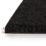 Doormat Coir,Black 17 mm