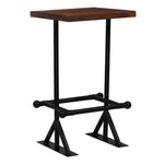 Bar Table Solid Durable Reclaimed Wood Brown