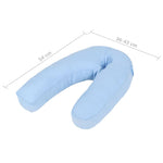Pregnancy Pillow J-Shaped (Blue)