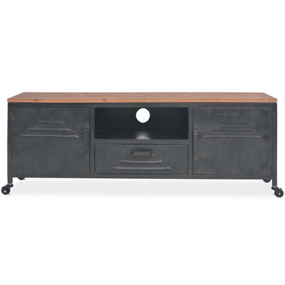 Tv Cabinet 120X30X43 Cm Black