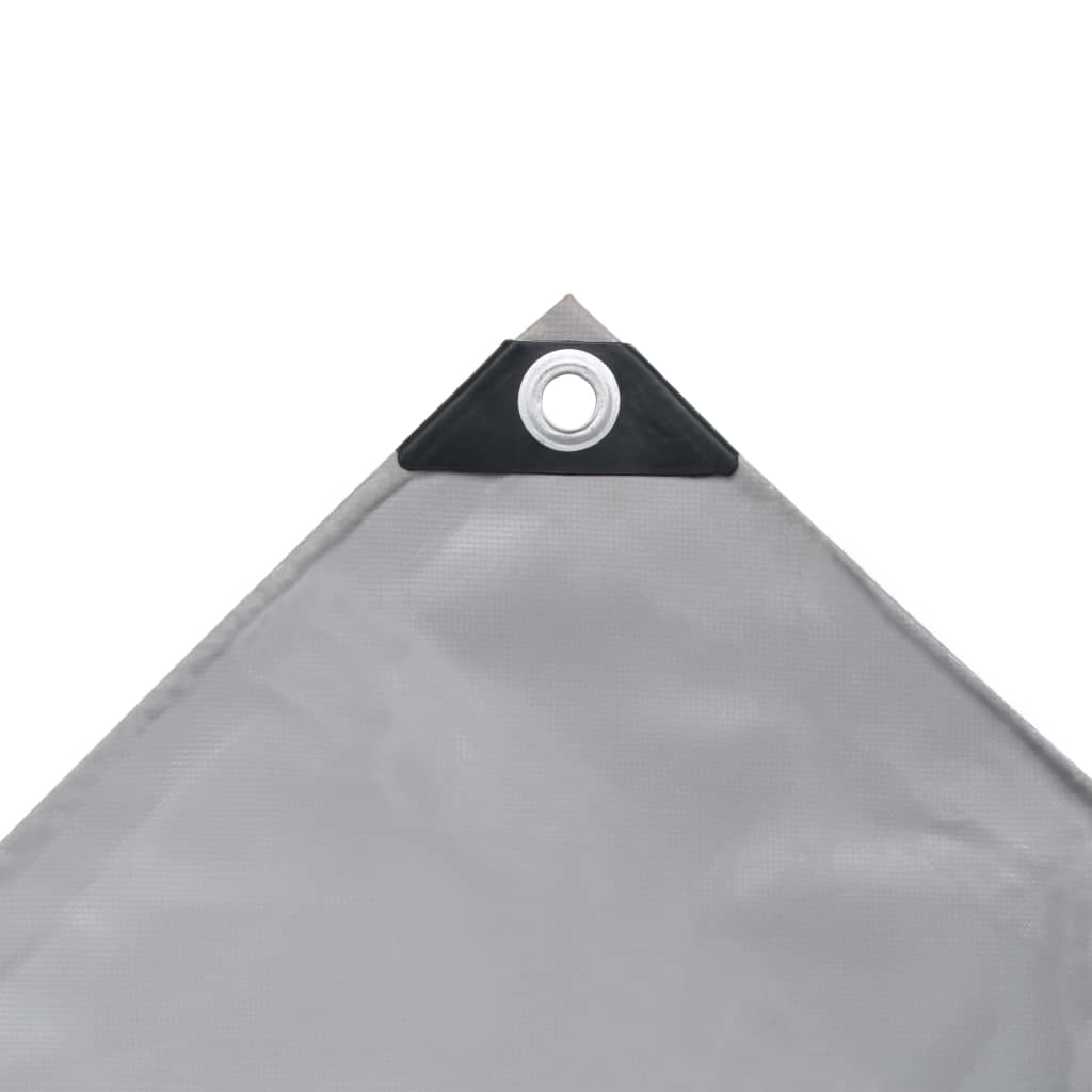 Tarpaulin 650 g/mÂ² 3x4 m Grey