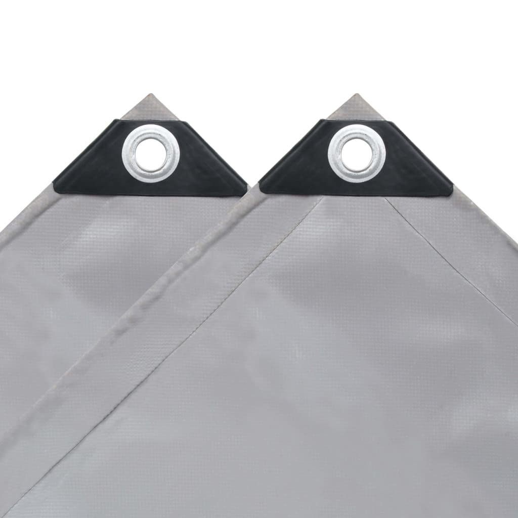 Tarpaulin 650 g/mÂ² 3x4 m Grey