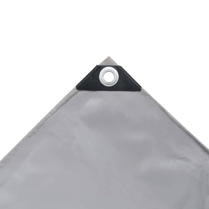 Tarpaulin 650 g/mÂ² 3x4 m Grey