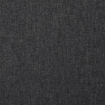 Dining Chairs 2 pcs Dark Grey Fabric