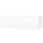 TV Cabinet Chipboard High Gloss White