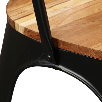 Dining Chairs 4 pcs Solid Acacia Wood