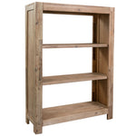 3-Tier Bookcase Solid Acacia Wood