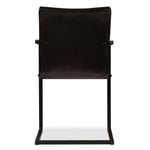 Dining Chairs 2 pcs Anthracite Real Leather