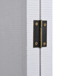 Folding Room Divider New York by Day Black White