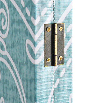 Folding Room Divider 120x180 cm Butterfly Blue
