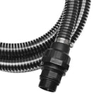 Suction Hose with Connectors 7 m 22 mm Black
