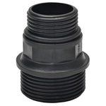Suction Hose with Connectors 7 m 22 mm Black