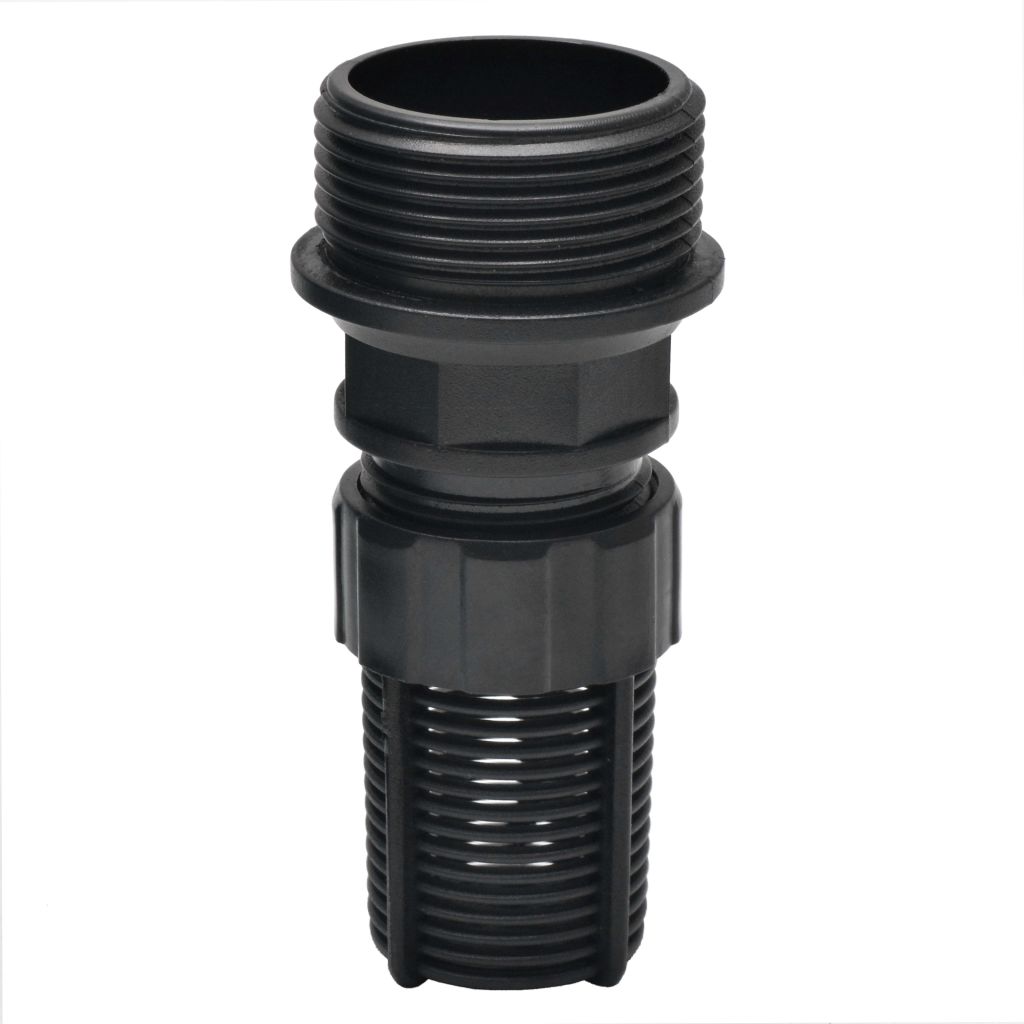 Suction Hose with Connectors 7 m 22 mm Black