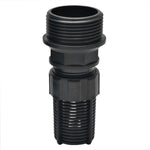 Suction Hose with Connectors 7 m 22 mm Black