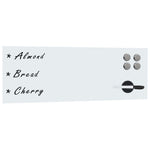 Wall Mounted Magnetic Whiteboard Glass