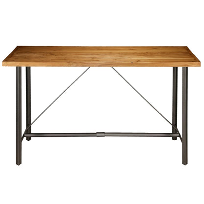 Bar Table Solid Reclaimed Teak 180x70x107 cm