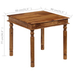Dining Table, Solid Sheesham Wood