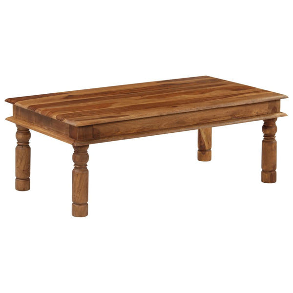  Coffee Table, Solid Sheesham Wood