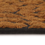 Doormat Coir and Rubber 45x75 cm