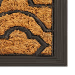 Doormat Coir and Rubber 45x75 cm