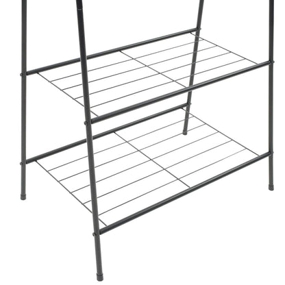 Clothes Rack 59x35x150 cm Black