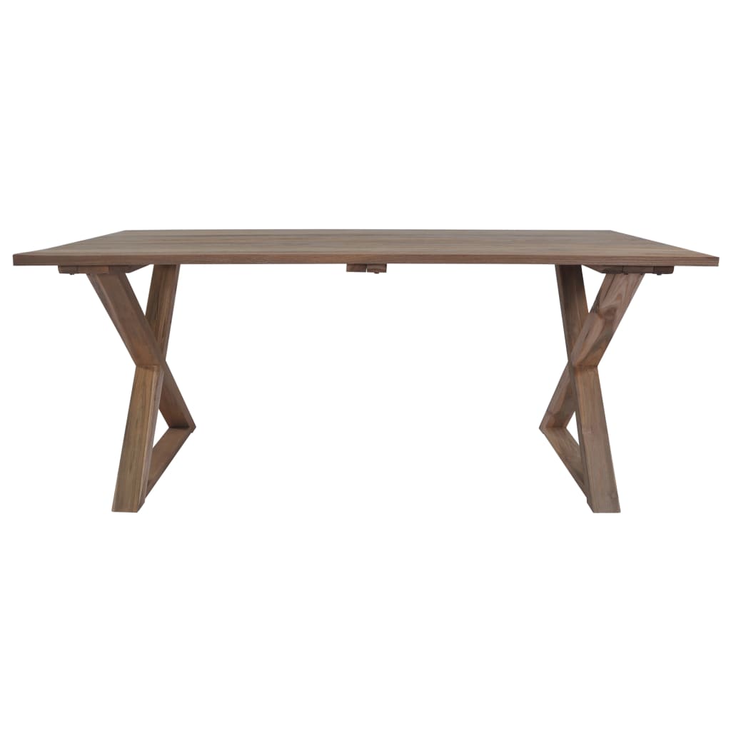 Garden Table 180x90x76 cm Solid Reclaimed Teak Wood