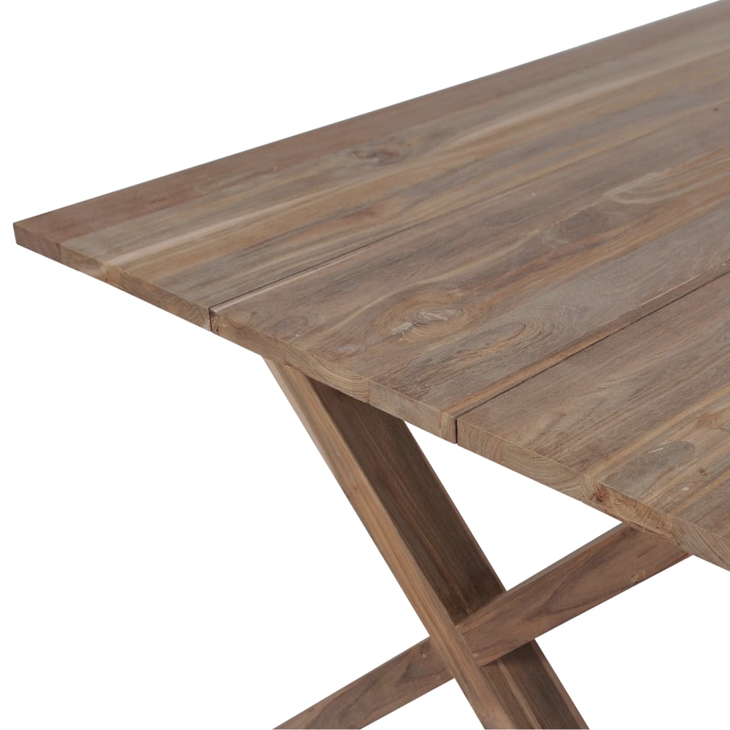 Garden Table 180x90x76 cm Solid Reclaimed Teak Wood