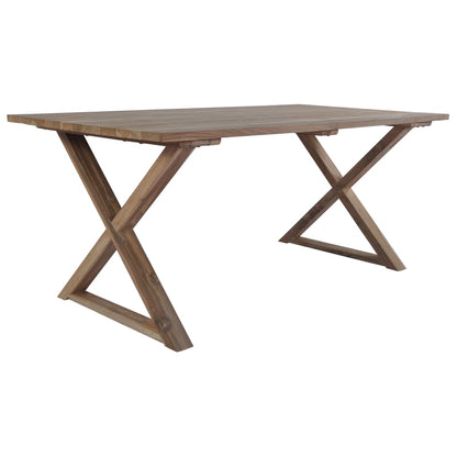 Garden Table 180x90x76 cm Solid Reclaimed Teak Wood