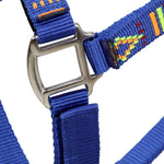 Head Collars 2 pcs for Horse Nylon Size Full Blue
