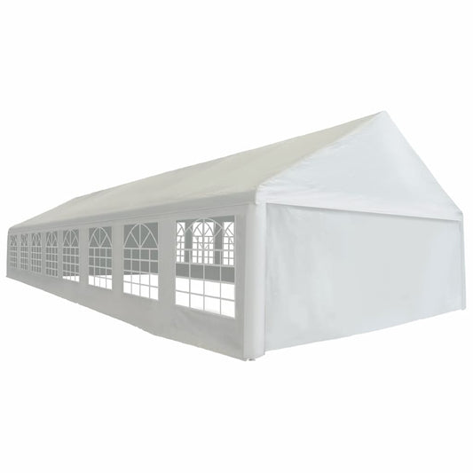 Party Tent PE 6x16 m White