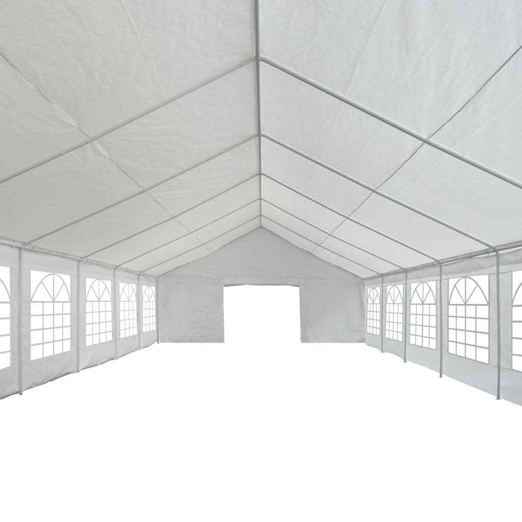 Party Tent PE 6x16 m White