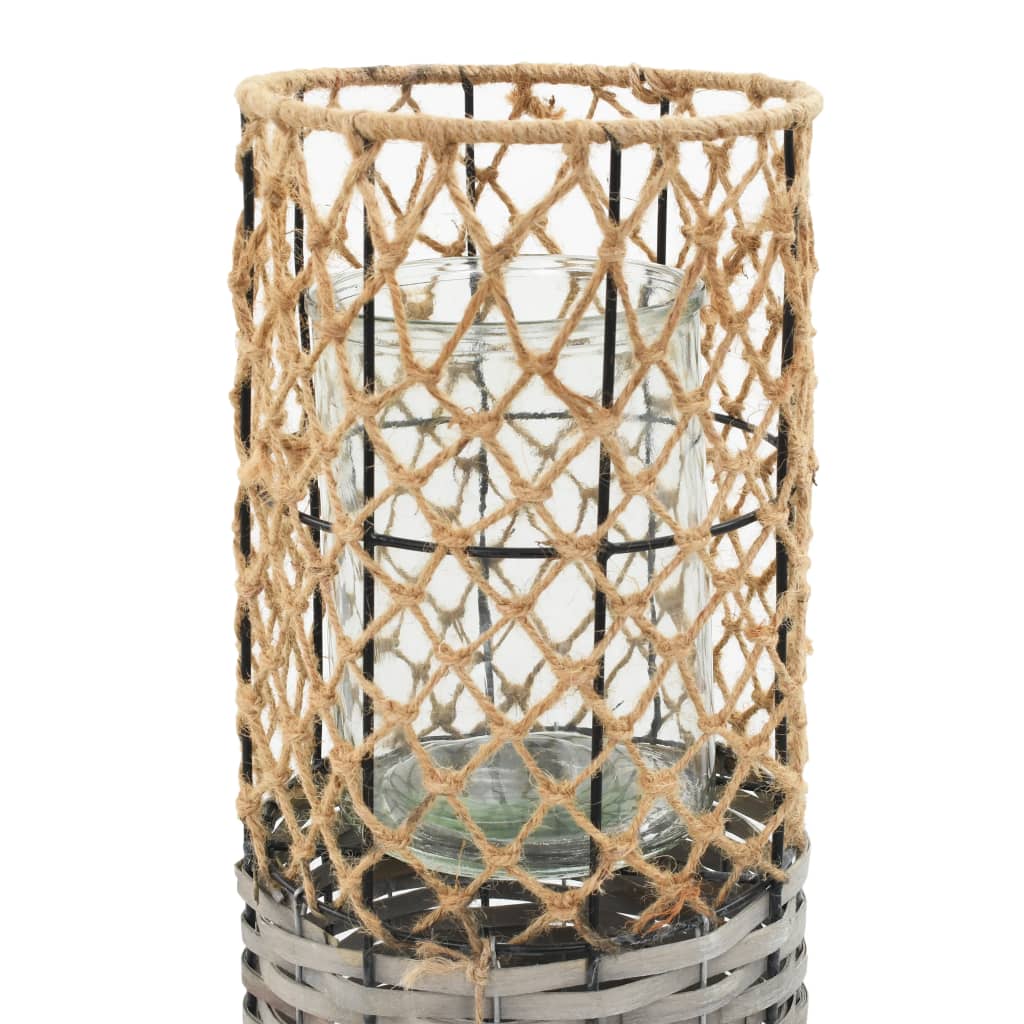 3 pcs Freestanding Candle Lanterns