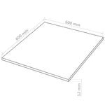4pcs MDF Sheets Square