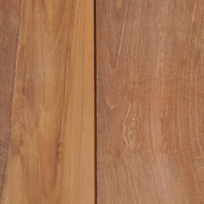 Dining Table Solid Teak Wood with Natural Finish 140x70x76 cm