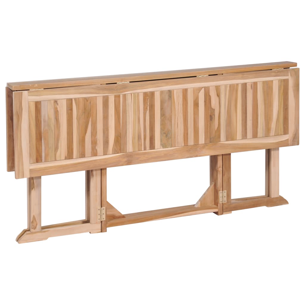 Folding Butterfly Garden Table 150x90x75 cm Solid Teak Wood