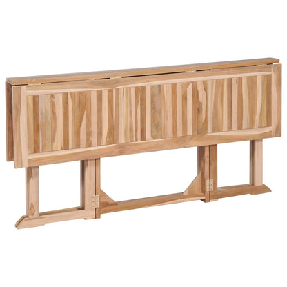 Folding Butterfly Garden Table 150x90x75 cm Solid Teak Wood