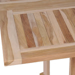 Folding Butterfly Garden Table  Solid Teak Wood