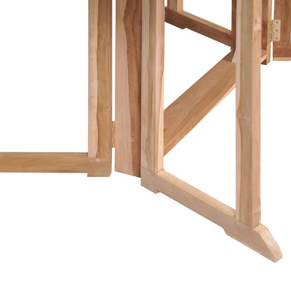 Folding Butterfly Garden Table 150x90x75 cm Solid Teak Wood
