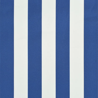 Bistro Awning 250x120 cm Blue and White