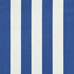 Bistro Awning Blue and White S