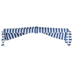 Bistro Awning Blue and White S