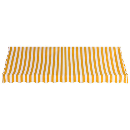 Bistro Awning 300x120 cm Orange and White