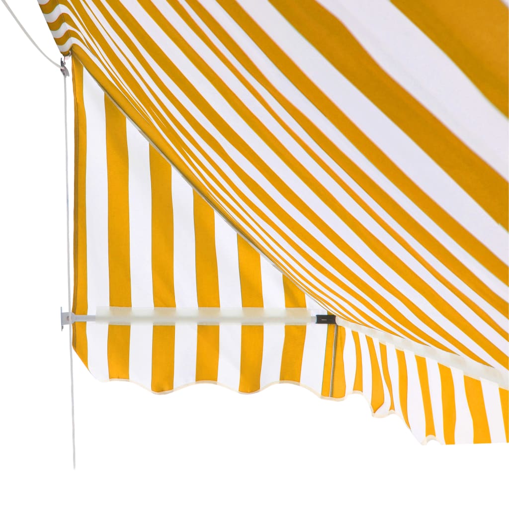 Bistro Awning 300x120 cm Orange and White