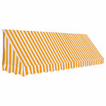 Bistro Awning Orange and White M