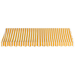 Bistro Awning Orange and White M