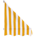 Bistro Awning Orange and White M