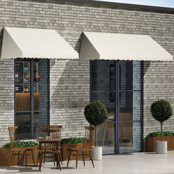 Bistro Awning 350x120 cm Cream