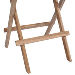 Folding Bistro Table  Solid Teak Wood