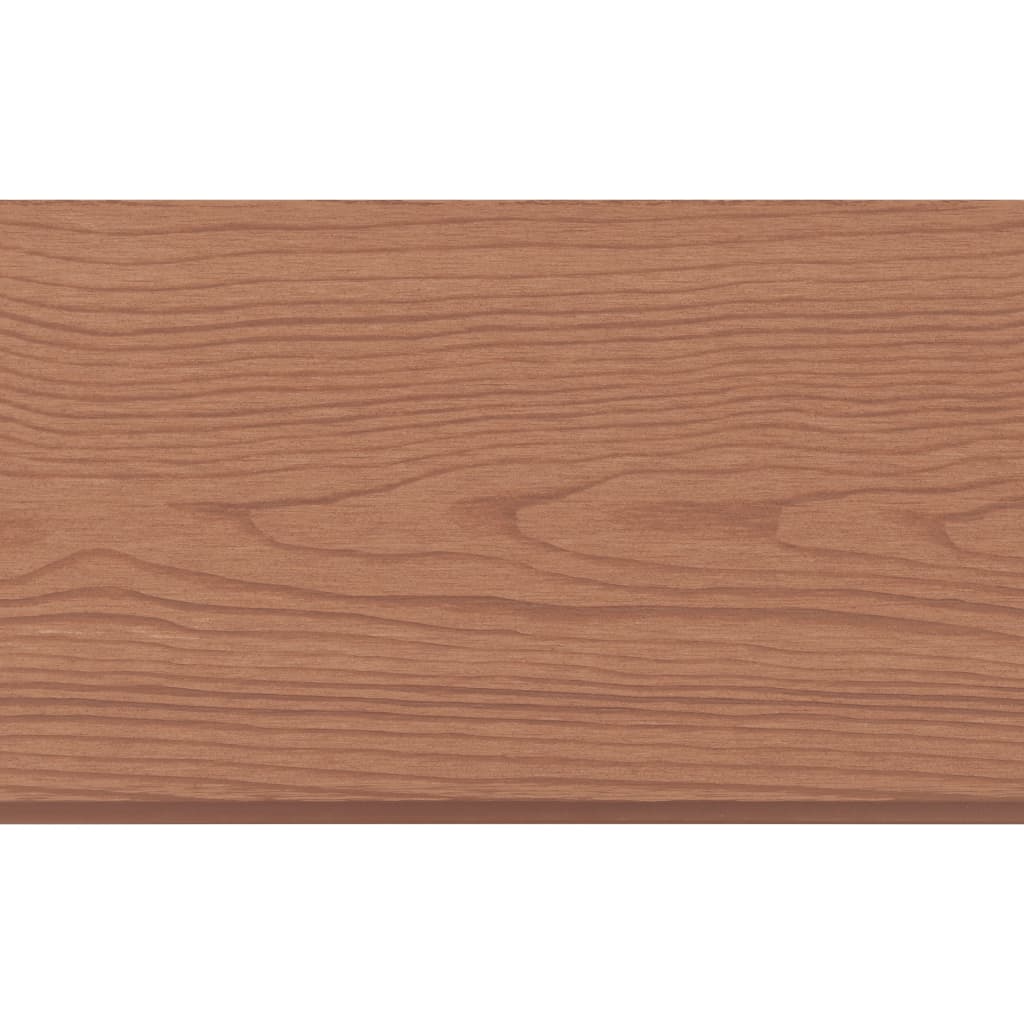 Replacement Fence Boards WPC 7 pcs 170 cm Brown
